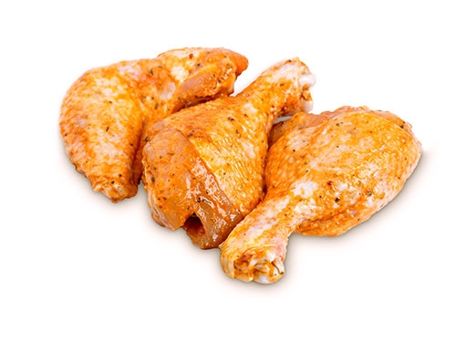 Poulet-Schenkel, mariniert