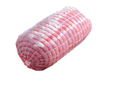Truten-Rollbraten geräuchert und gekocht